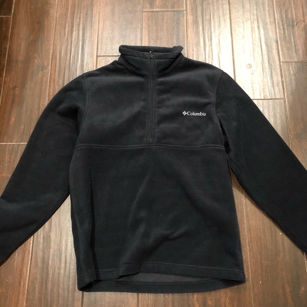Columbia black quarter zip